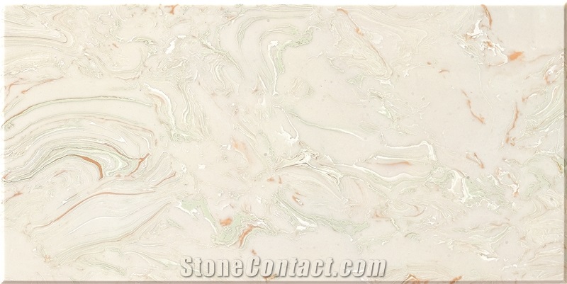 Ls-T009 Ice Green Jade / Artificial Stone Tiles & Slabs