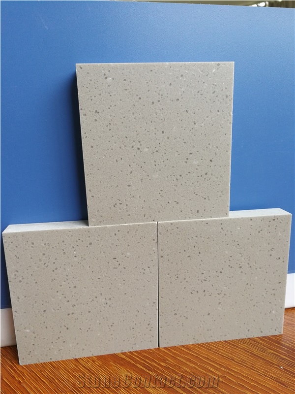 Ls-W005 Argent Crystal Ash / Artificial Stone Tiles & Slabs