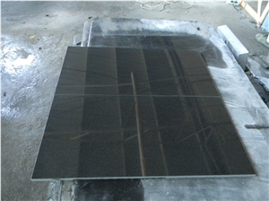 Polished Shanxi Black Granite Slabs&Tiles Flooring&Walling