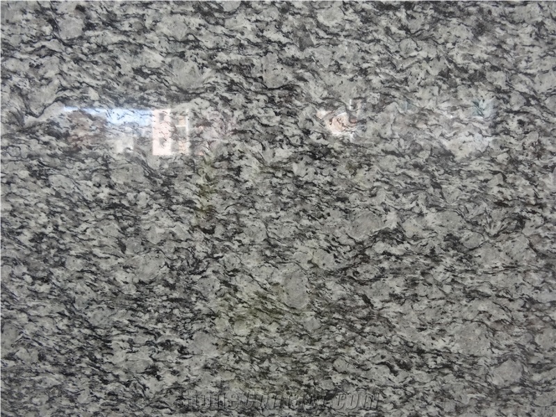 Polished Spray White Granite Tiles&Slabs Flooring&Walling