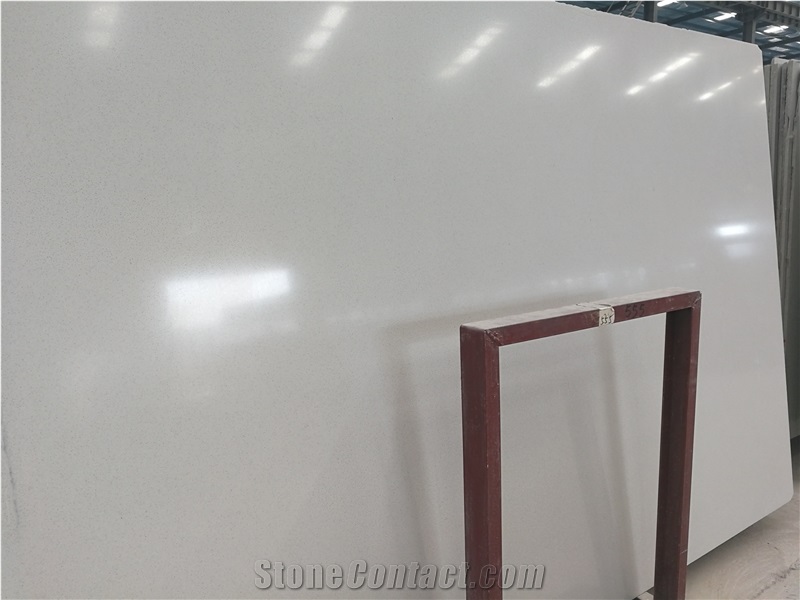White Ls-S004 Calla Lily Artificial Stone Slabs&Tiles Flooring&Walling