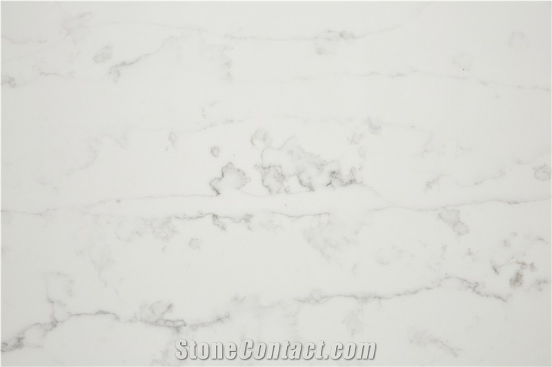 White Quartz Snow White 16-Vm-17526 Quartz Tiles&Slabs Flooring