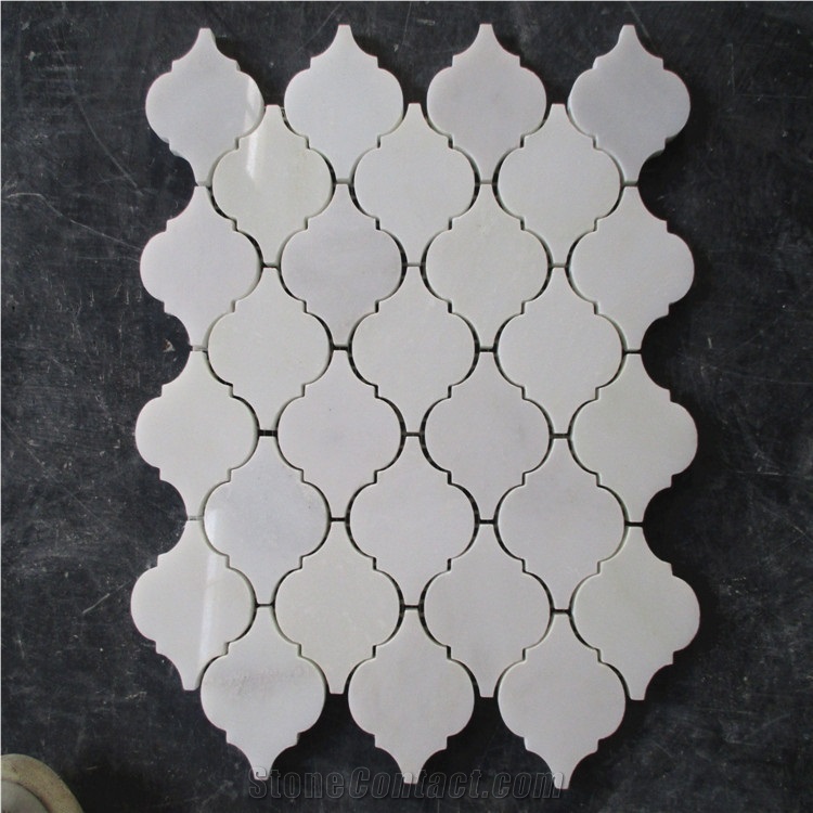 Best Selling Natural Stone Backsplash Lantern Mosaic Tile for Kitchen