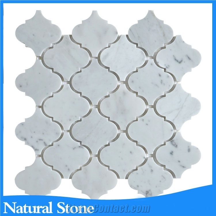 Best Selling Natural Stone Backsplash Lantern Mosaic Tile for Kitchen