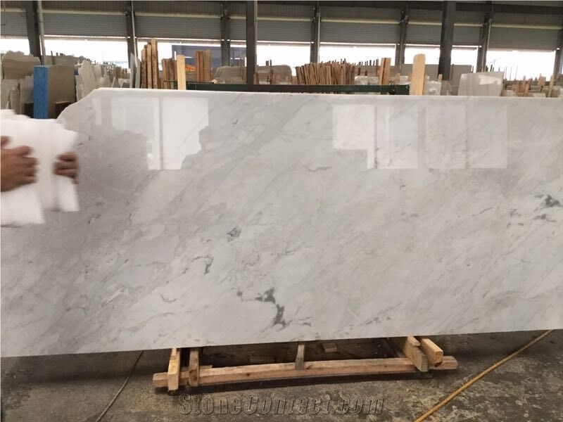China White Marble/China Bianco Carrara Marble Slabs,Tiles