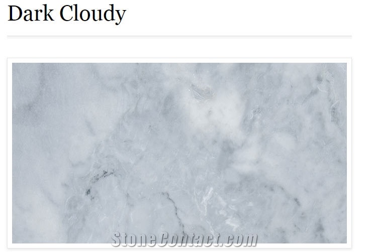 Dark Cloudy Marble Tiles, Slabs