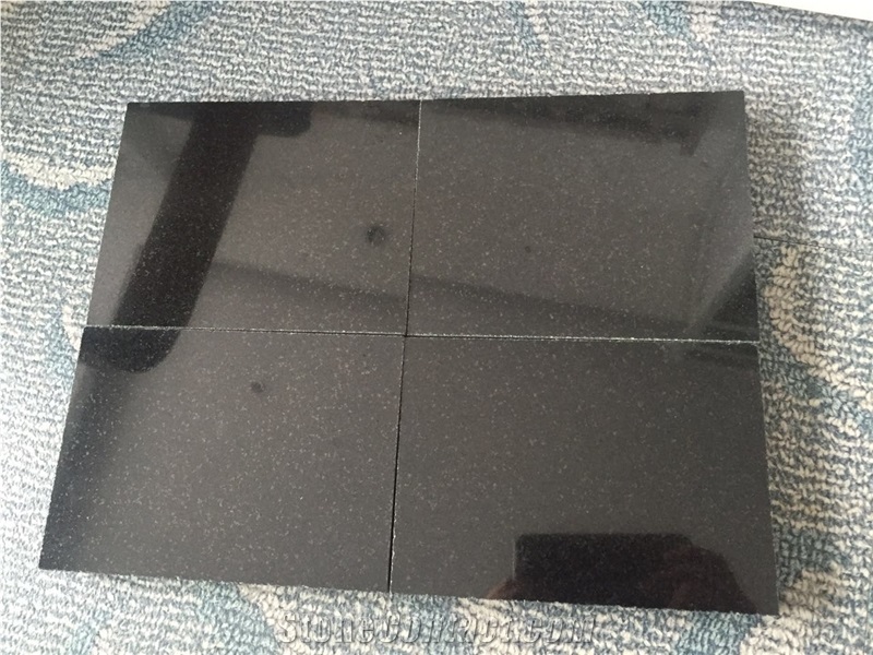 China Absolute Black Granite, Floor/Wall Covering Tiles & Slabs