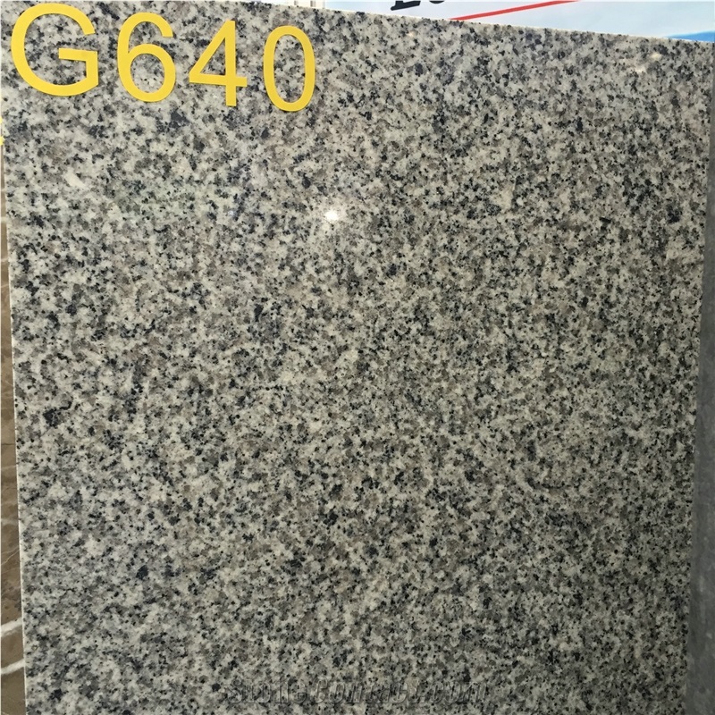 China Natural Grey Granite G640 White Black Flower Floor & Wall Tiles