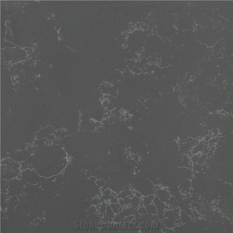 Piatra Grey China Grey Quartz Artificial Engineered Stone Slabs, Tiles
