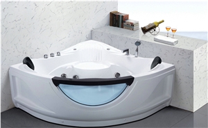 Venato Flower White Quartz Stone Customized Bathtub,Wall, Floor Design