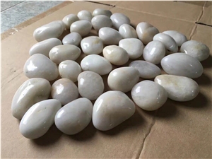 Natural Stone White Pebbles