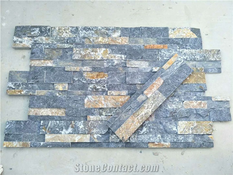 Rusty Slate Culture Stone Panel for Wall Decoration