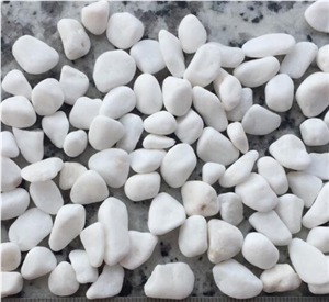 Super White Natural Stone Snow White Pebbles