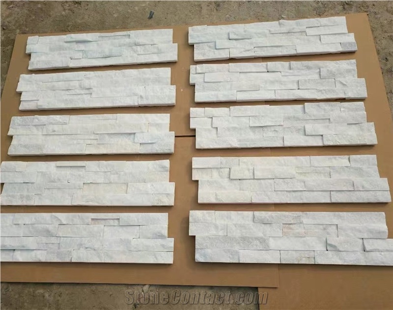 White Quartzite Stone Tiles