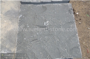 Mongonia Black Granite Coping Paver Cooble Stone Slabs Natural Split