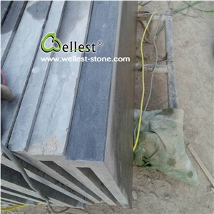 Natural Flamed Bluestone Wall Tile, Limestone Wall Covering Stones