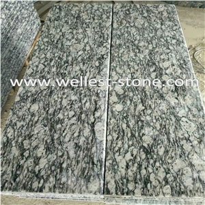 Spray White Granite Paving Stone Outdoor Project Floor Tiles Polished