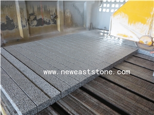 Chinese Cheap Light Grey G603 Granite Cobble Stone Rubik Cube Stone