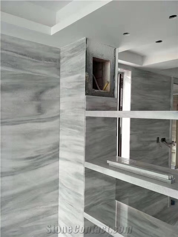 Cloud White Marble Slabs and Tiles,White Marble Polished Tiles