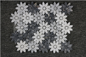 Bianco Carrara, Yves Saint Laurent, Greek Thassos Marble Mosaics,Tiles