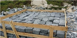 G654 Granite Cube Stone China Dark Grey Granite Exterior Pavers&Floors