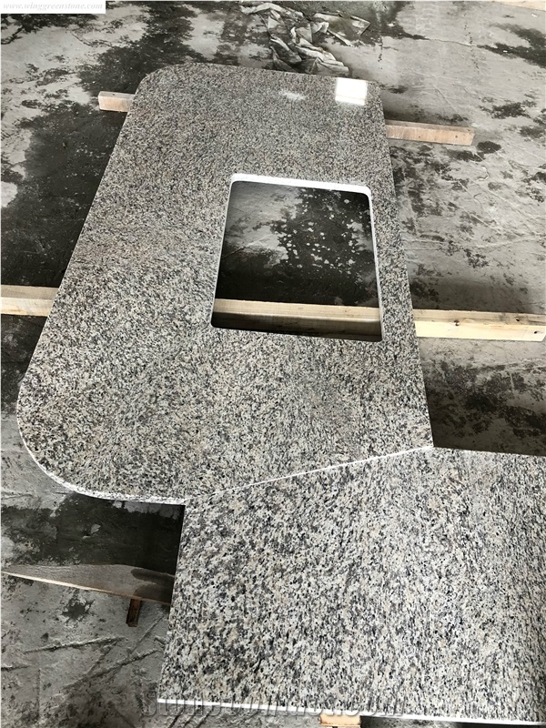 Tiger Skin White Granite Kitchen Countertop from China