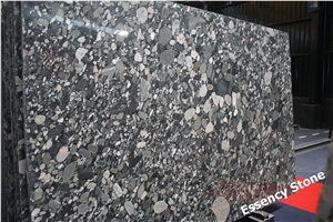 Brazil Black Marinace Granite, Mosaic Granite Slab