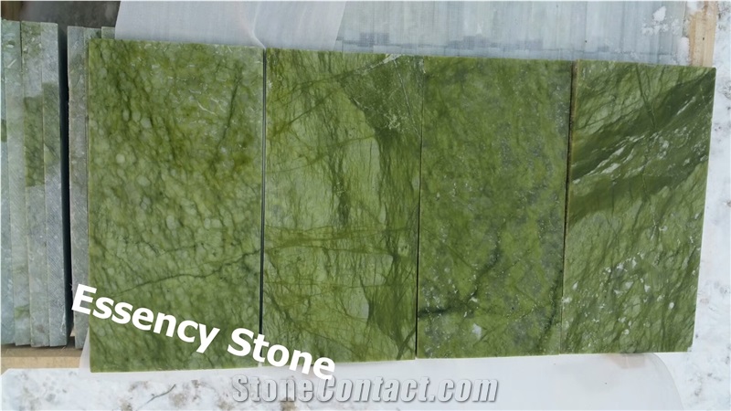 Ming Green Marble Tiles, China Green Marble,Verde Ming Dandong Green
