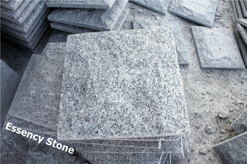 White Granite Mushroom Stone, Exterior Wall Building Stone