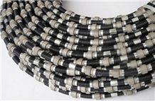 Diamond Wire Saw Rope for Cutting Granite and Marble. Quarry Wire, Stationaory Wire