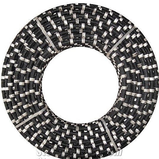 Diamond Wire Saw Rope for Cutting Granite and Marble. Quarry Wire, Stationaory Wire