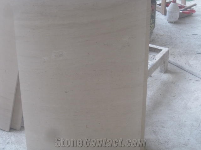 Moca Creme Limestone Polished Honed Slabs for Floor Tile Wall Tile