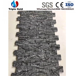 China Multicolor Cultured, Wood Grain Slate,Slab,Tile,Wall Cladding