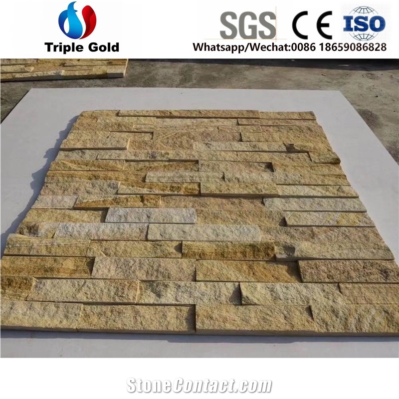 China Multicolor Cultured,Yellow Rusty Slate,Slab,Tile,Wall Cladding