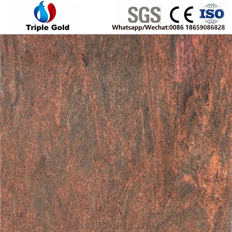 China Multicolor,Huan Cai,Symphony Hubei Red Stone,Granite,Tiles,Slabs