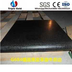 G684,China Fuding Black,Absolute Black Basalt Granite,Tile Slabs