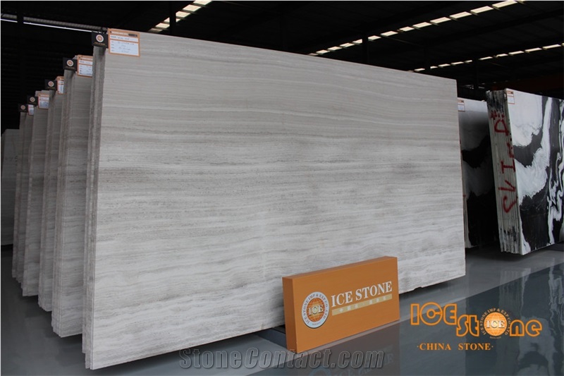 China White Wood Grain Marble,Serpegiante Gey,Good for Project,Nature