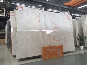Chinese Coral Onyx/Marble Stone/Bookmatch/ Wall & Floor Covering Slabs