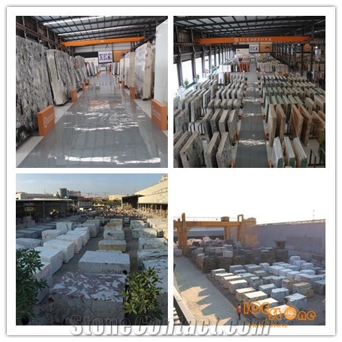 Chinese Ice Connect Marble Thin Tiles/Global Exclusive Agency Stone