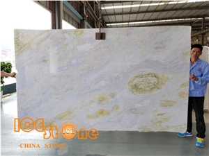 Chinese Moon River Slabs & Tiles, China Blue Onyx