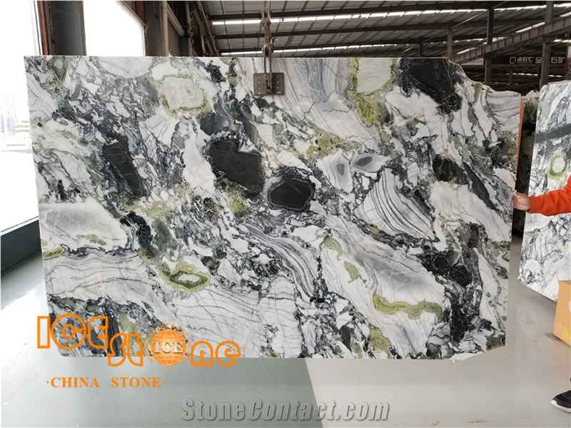 Ice Connect Marble Slabs & Tiles, Ice Green Marble Slabs & Tiles