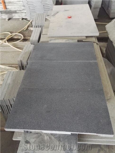 Dark Grey Chinese G654 Granite Tiles