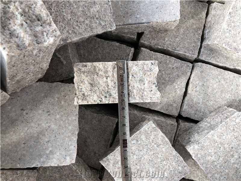 G681 Granite Pavers Paving Stone Cobble Stone Cube Stone