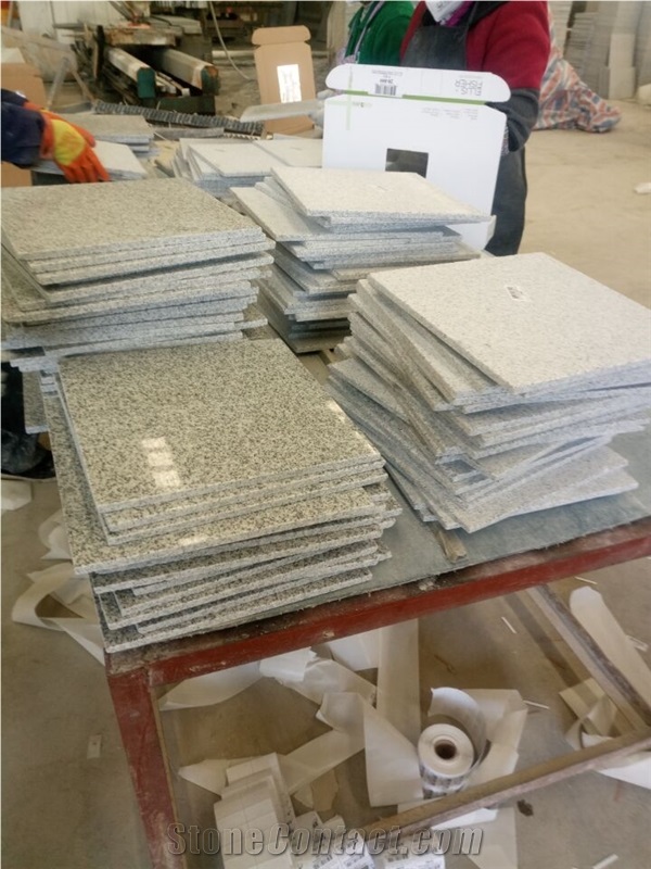 Sesame White G603 Granite Thin Tiles