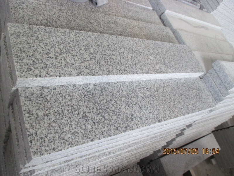 Sesame White Granite G603 Granite Stair Treads