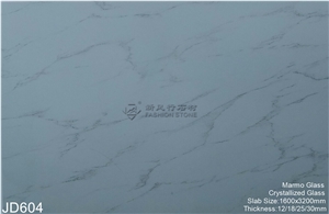 Crystallized Glass, Calacatta Marble Glass Stone, Kitchens,Bathrooms,Construction
