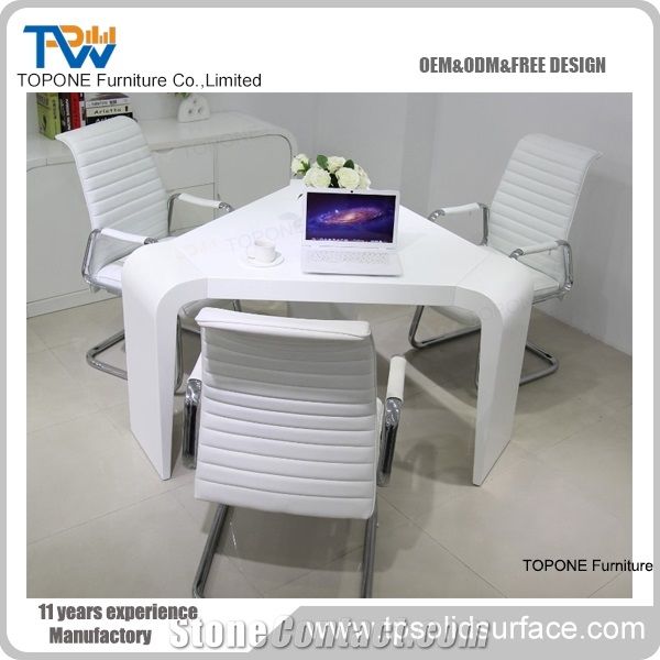 Acrylic Solid Surface Conference Room Furniture Foe Sale From