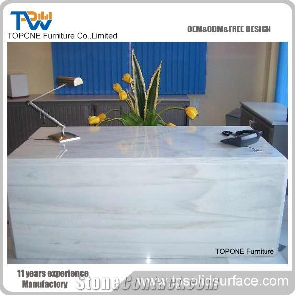 Artificial Marble Countertops Modern Exclusive Design Office Desk