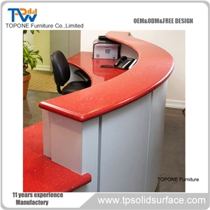 Artificial Modern Reception Counter Design for Ofiice