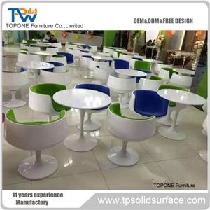 Fancy Restaurant Dining Table Food Court Dining Tables